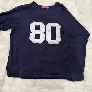EDIKTED women’s navy 80 oversized t-shirt